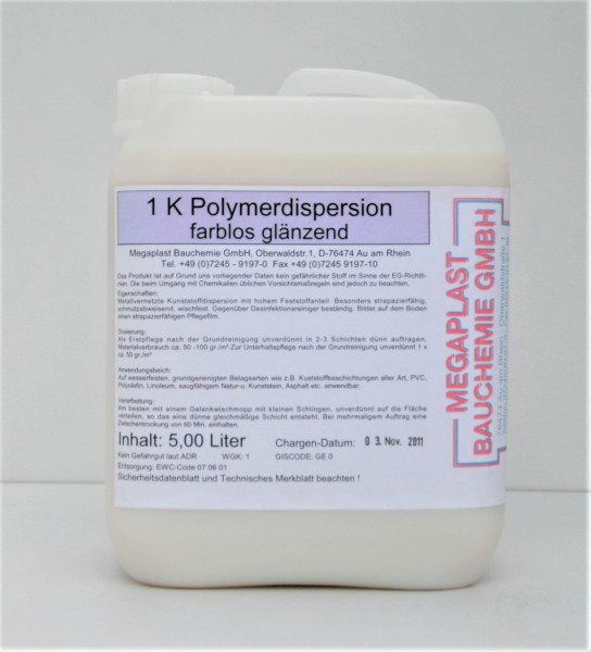 Polymerdispersion, Schutzversiegelung, 5 L