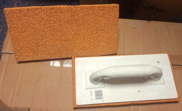 Schwammgummi Reibebrett