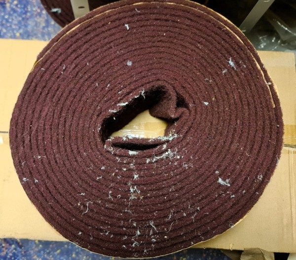 A Fine Korundschleifvlies 115 mm x 10 lfm