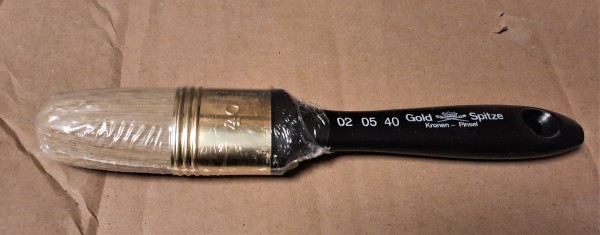 Kronen Hansa Goldspitze Flach-Ovalpinsel
