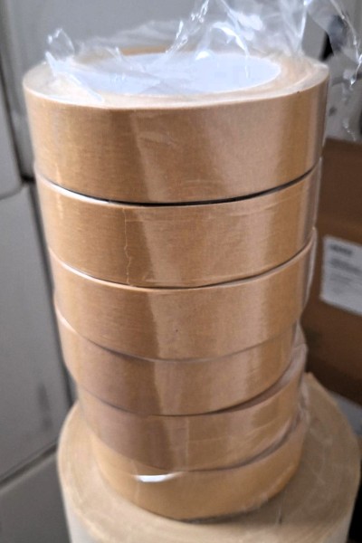 HVT 43 Flachkrepp-Abdeckband, braun